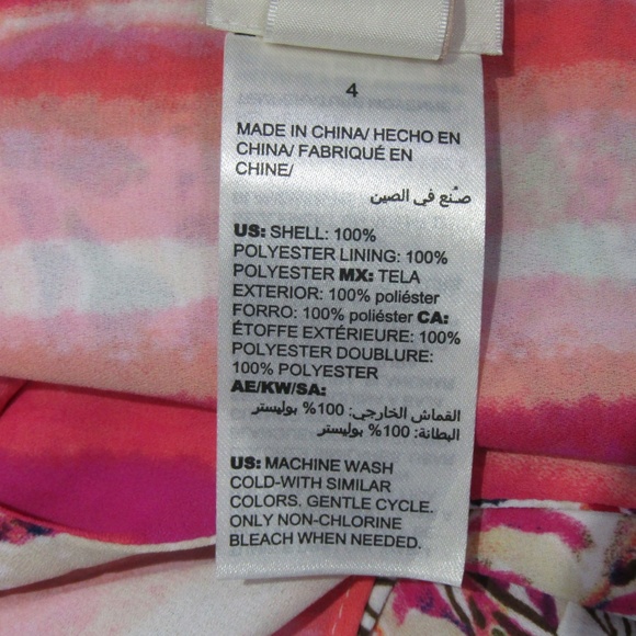 ⚜HP⚜Chico's Reversible Playful Elephants XL - Picture 8 of 8